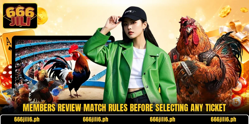 Members review match rules before selecting any ticket Members review match rules before selecting any ticket